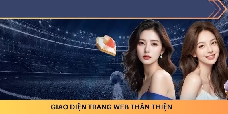 Giao diện trang web thân thiện