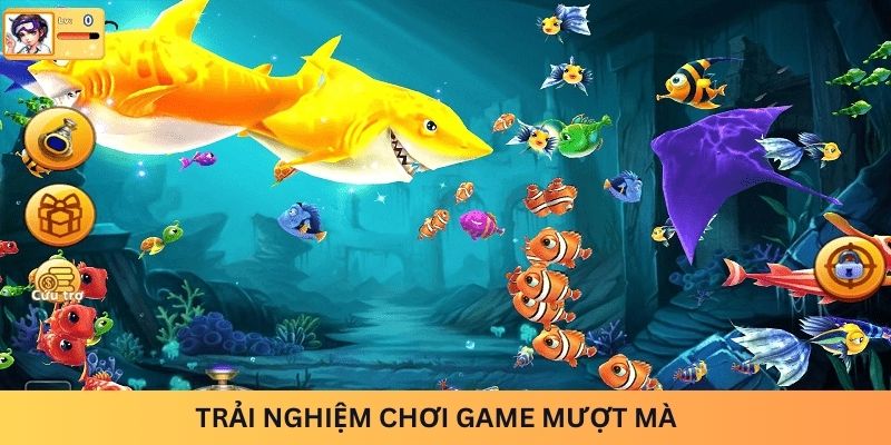 Trải nghiệm chơi game mượt mà