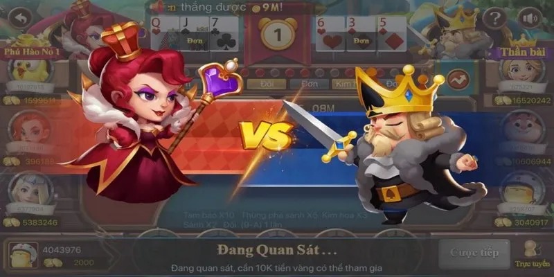 Hướng dẫn trải nghiệm game đại chiến đỏ đen tại Sky88