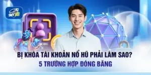 Bị Khóa Tài Khoản Nổ Hũ Phải Làm Sao? 5 Trường Hợp Đóng Băng