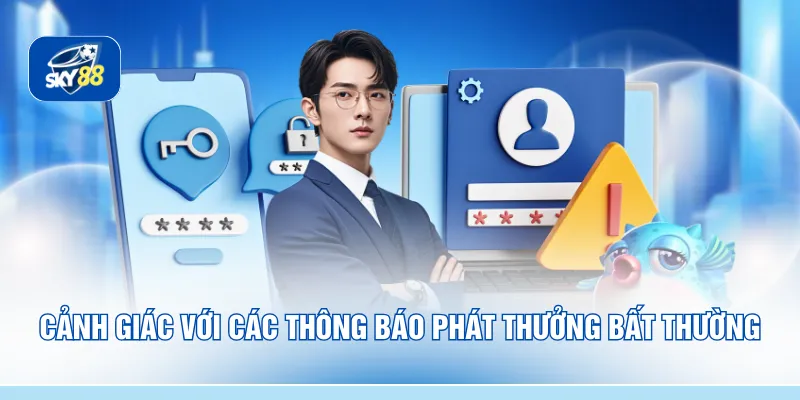 Cảnh giác với các thông báo phát thưởng bất thường