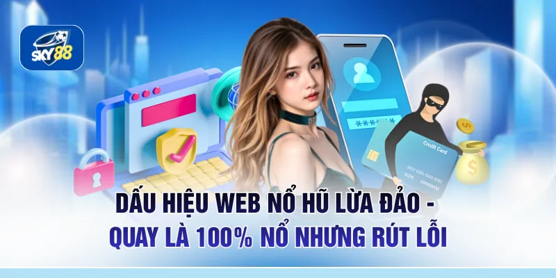 Dấu Hiệu Web Nổ Hũ Lừa Đảo - Quay Là 100% Nổ Nhưng Rút Lỗi