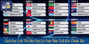 cách đọc lịch thi đấu hợp lý