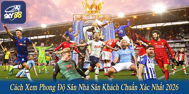 cách xem phong độ sân nhà sân khách