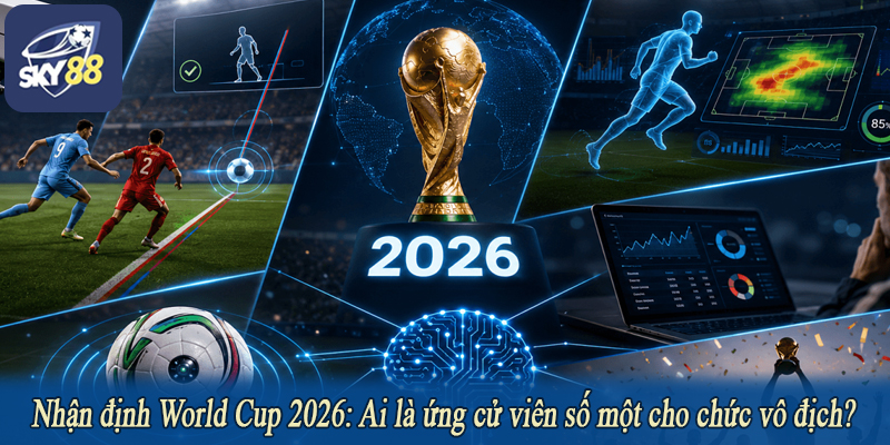 Nhận định bóng đá World Cup 2026: Ai là ứng cử viên số một cho chức vô địch?