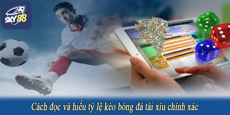 Cách đọc và hiểu tỷ lệ kèo bóng đá tài xỉu chính xác