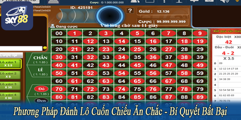 phương pháp đánh lô cuốn chiếu ăn chắc