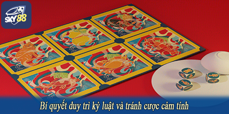 Bí quyết duy trì kỷ luật và tránh cược cảm tính