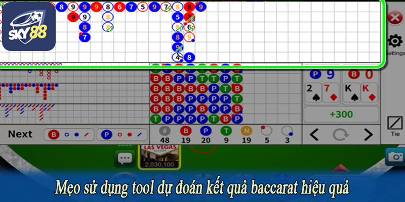 Mẹo sử dụng tool dự đoán kết quả baccarat hiệu quả